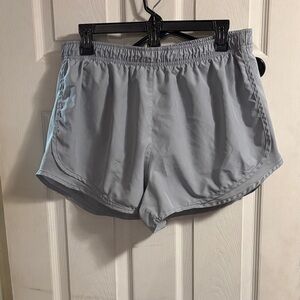 Nike Women's Light Gray Athletic Shorts